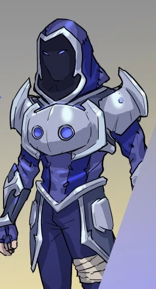 Color concept for the exclusive CryptoFights skin